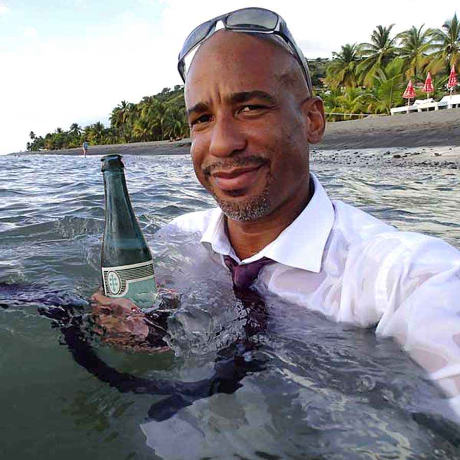 Steve Bennett Enjoying Life In The Caribbean