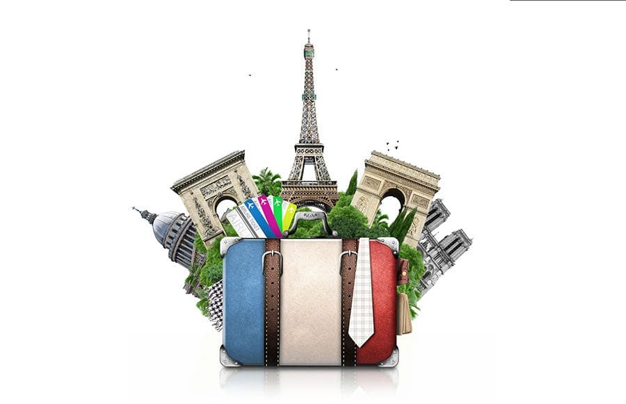 Paris-and-suitcase