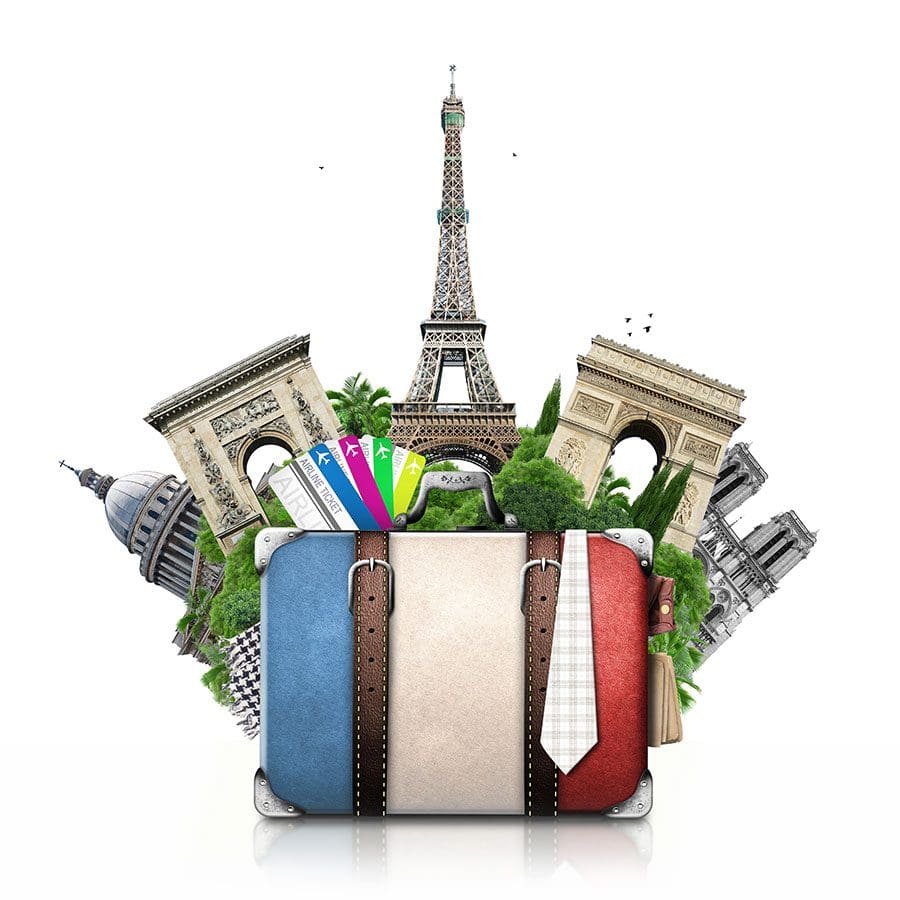 Paris-and-suitcase