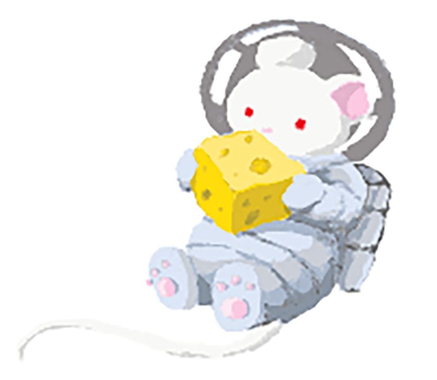 space-mouse-holding-cheese