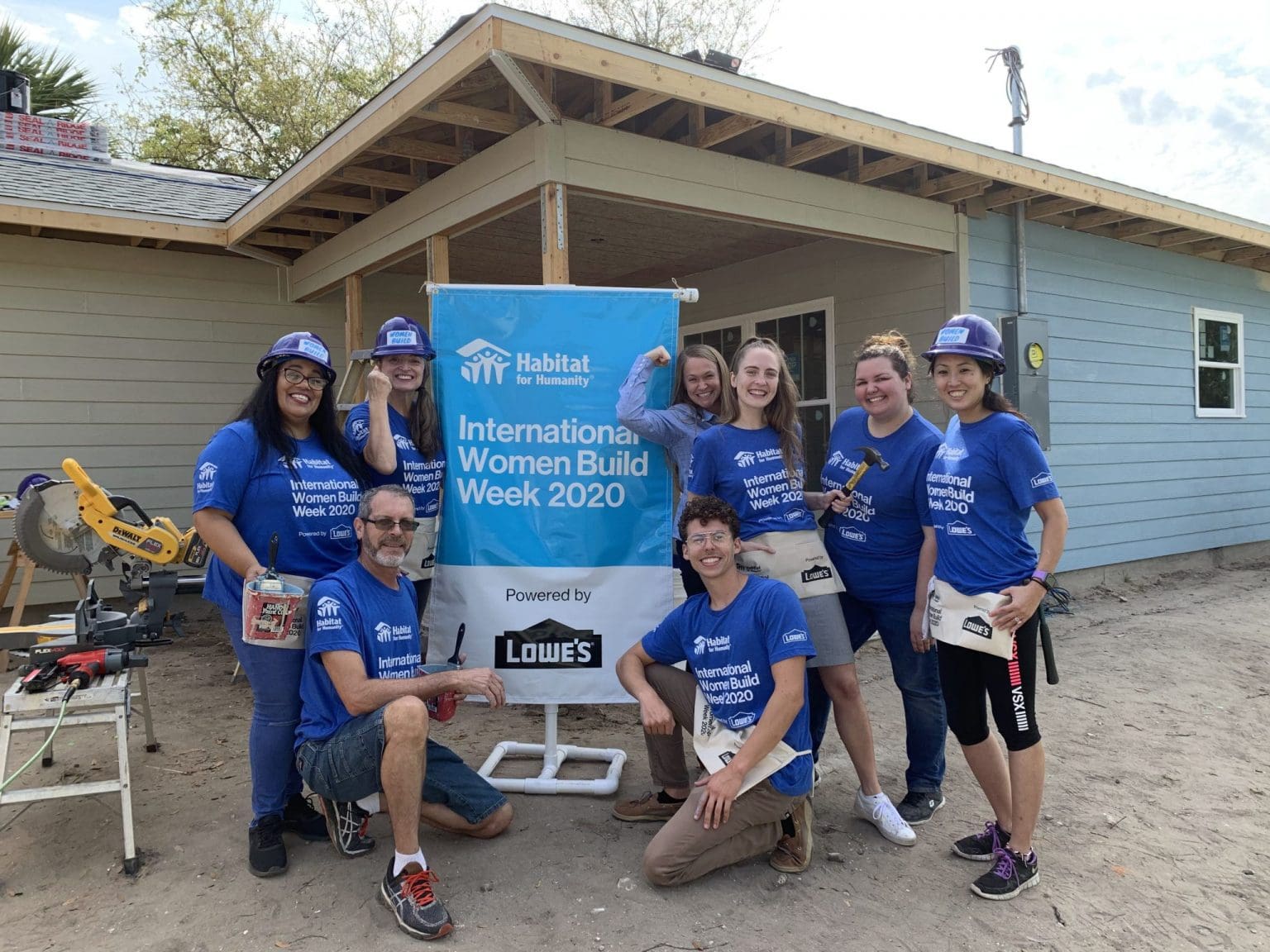 Women Build with Habitat for Humanity allows females to learn new skills
