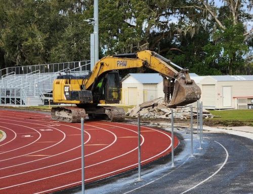 South Sumter High School Installs New Artificial Turf Field
