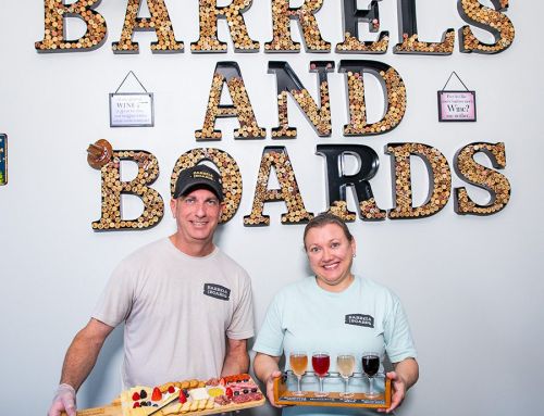 Local couple eagerly shares passion for wine, craft beers, and fun with people whose names they are getting to know