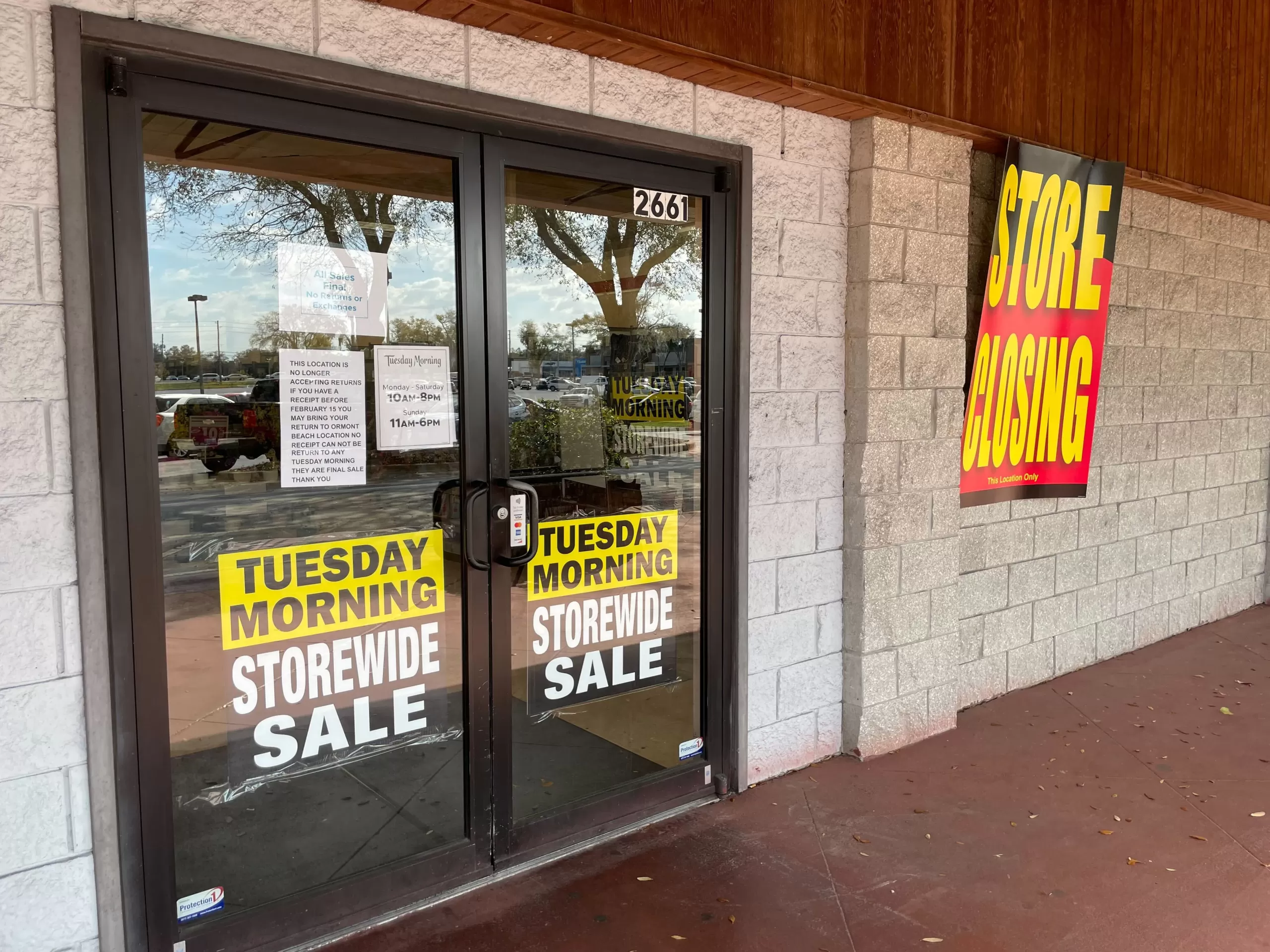 Tuesday Morning stores are going out of business