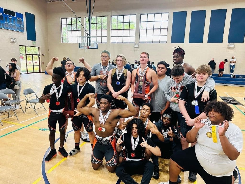 Leesburg High School Boys Weightlifting Team First Lake County