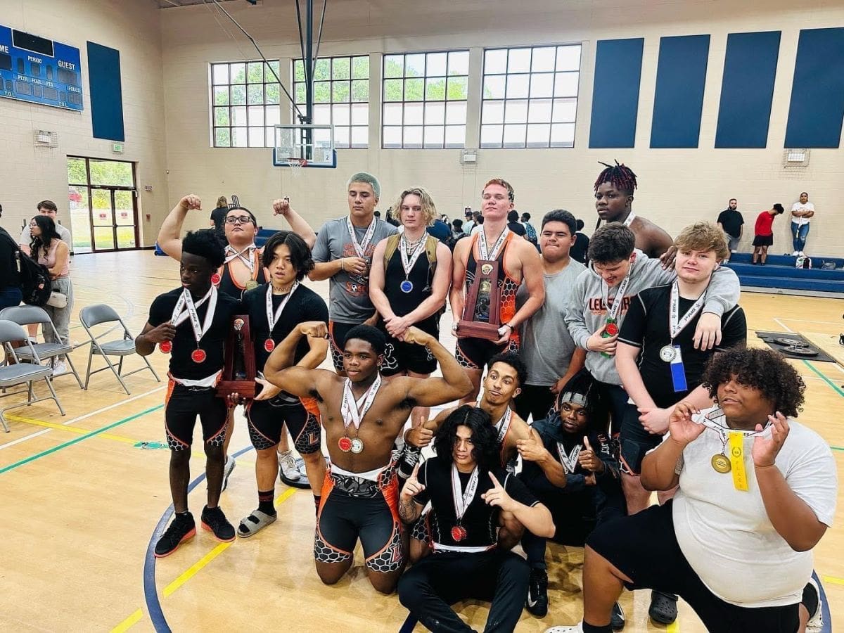 Leesburg High School Boys Weightlifting Team First Lake County