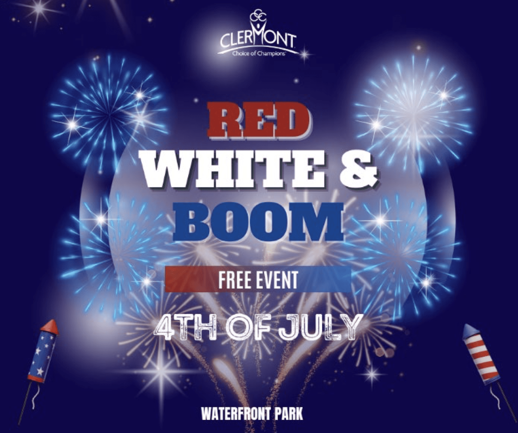 Normal Hårdhed gennemsnit Red, White & Boom! Firework Show Returns to Clermont 