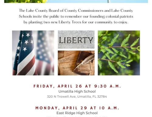 Lake County to Unveil Two Liberty Trees Next Week