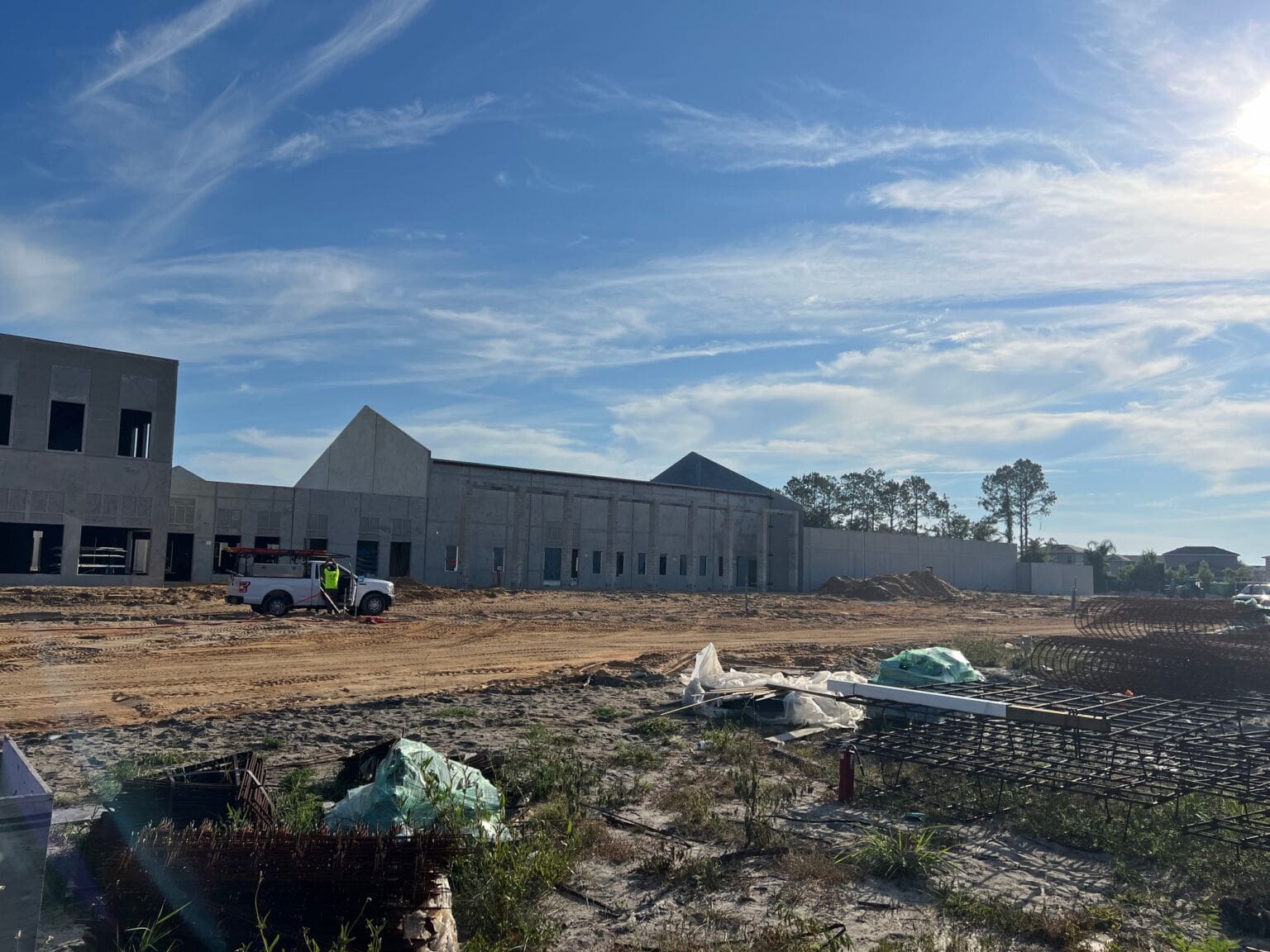 New Fruitland Park Elementary School Construction Making Swift Progress