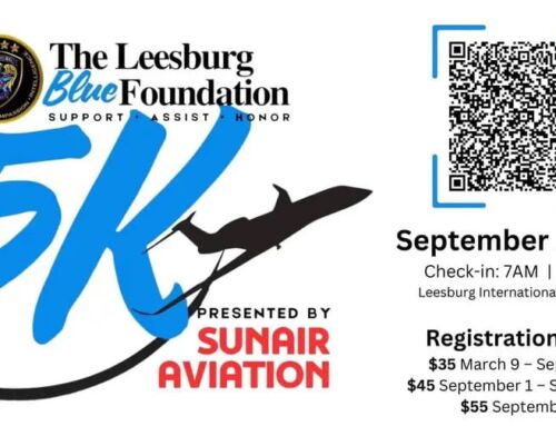 Back the Blue with a Special 5k at the Leesburg Airport on Saturday