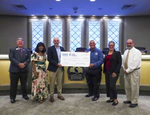 Duke Energy Foundation Awards City of Eustis $15,000 Grant