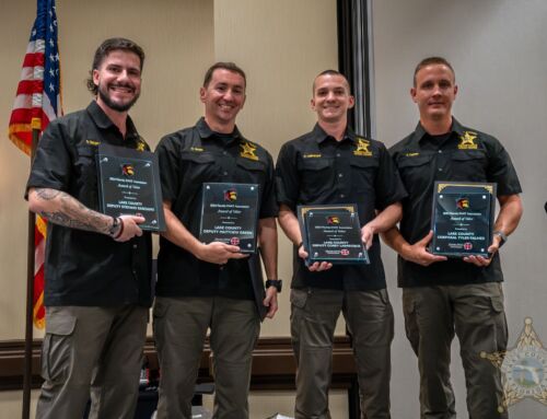 Four Lake County SWAT Deputies Honored with Award of Valor After August Ambush Tragedy