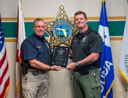 Lake County Sheriff’s Office Corporal Robert Parker Retires