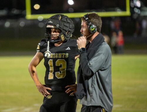 East Ridge High Quarterback Winston Bourgeois Leads With Safety Wearing Guardian Cap