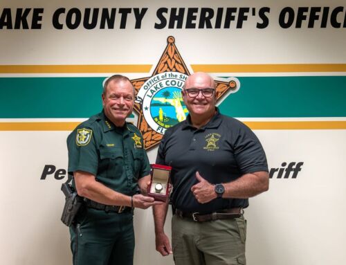 Lake County Sheriff’s Office Honors Lt. Ralph McDuffie For 30 Years of Dedicated Service