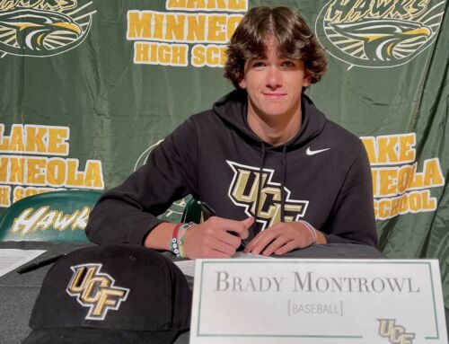 Lake Minneola High School Pitcher Brady Montrowl Signs With UCF