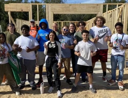 Wildwood Middle High School Students Build Futures with Habitat for Humanity