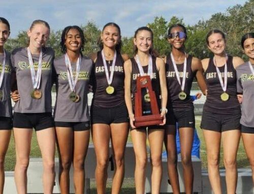 East Ridge High Girls Cross-County Team Win Third Straight District Championship