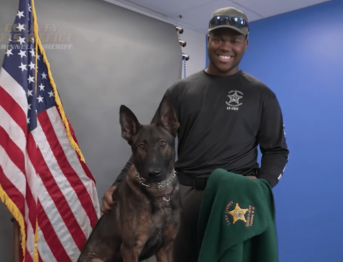 Anonymous Donor Provides Blankets For Lake County Sheriff’s Office K-9s