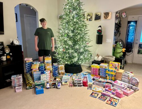 Eustis Teen Delivers 233 Toys to Arnold Palmer Children’s Hospital