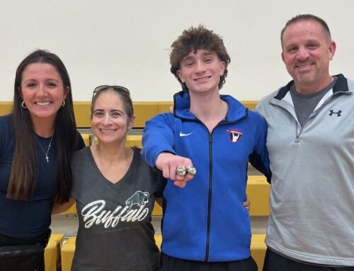 Villages Charter Graduate Kristian Sarakinis Returns To Receive State Weightlifting Championship Rings