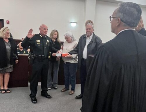 Pat Breeden Sworn In as Sumter County Sheriff