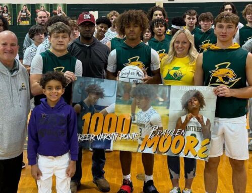 Lecanto High School Basketball Player Braylen Moore Scores 1,000th Career Point