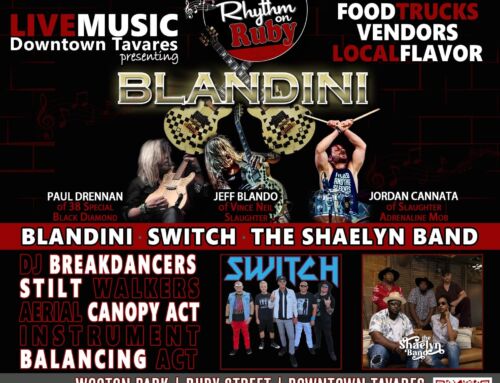 Rhythm on Ruby to Feature BLANDINI, SWITCH Back to the 80’s & The Shaelyn Band