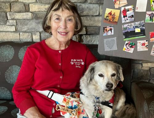 Therapy Dog Volunteer Sally Guggino Brings Comfort Across Lake County