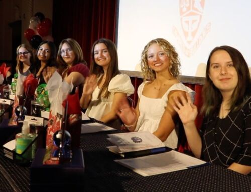 Six Tavares High Teaching Academy Seniors Sign Promise Letters for Future Careers in Education