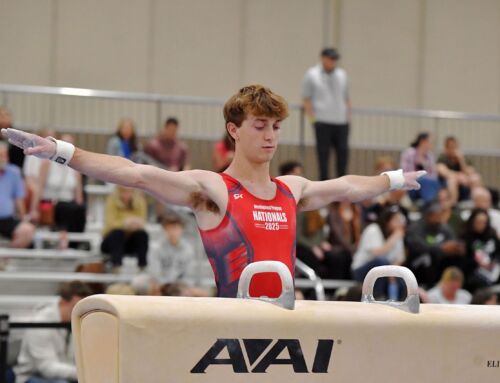 Lake Minneola High Senior Brayden Bates Competes At National Gymnastics Championships