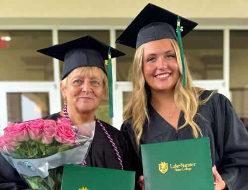 Grandmother and Granddaughter Graduate Together from Lake-Sumter State College