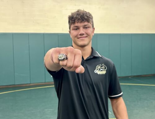 Villages State Champion Wrestler Johnathan Clohecy Receives State Championship Ring