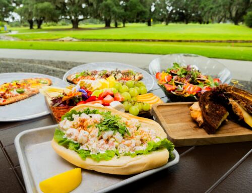 A Family Tree Blossoms Under the Oaks at Ednas’ on the Green in The Villages