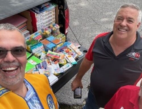 OBG Lions Club Donates Hundreds of School Supplies to Support Local Students