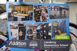 Leesburg Elementary Receives Unexpected Renovation to Assist Families in Need