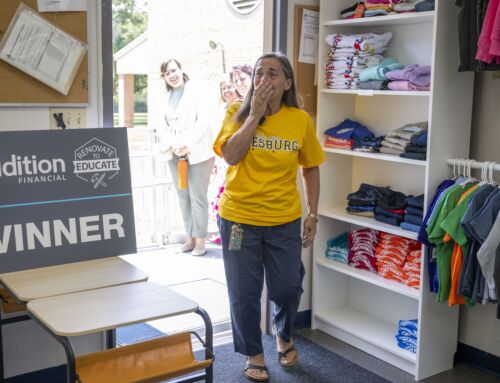 Leesburg Elementary Gets Surprise Renovation to Support Families in Need