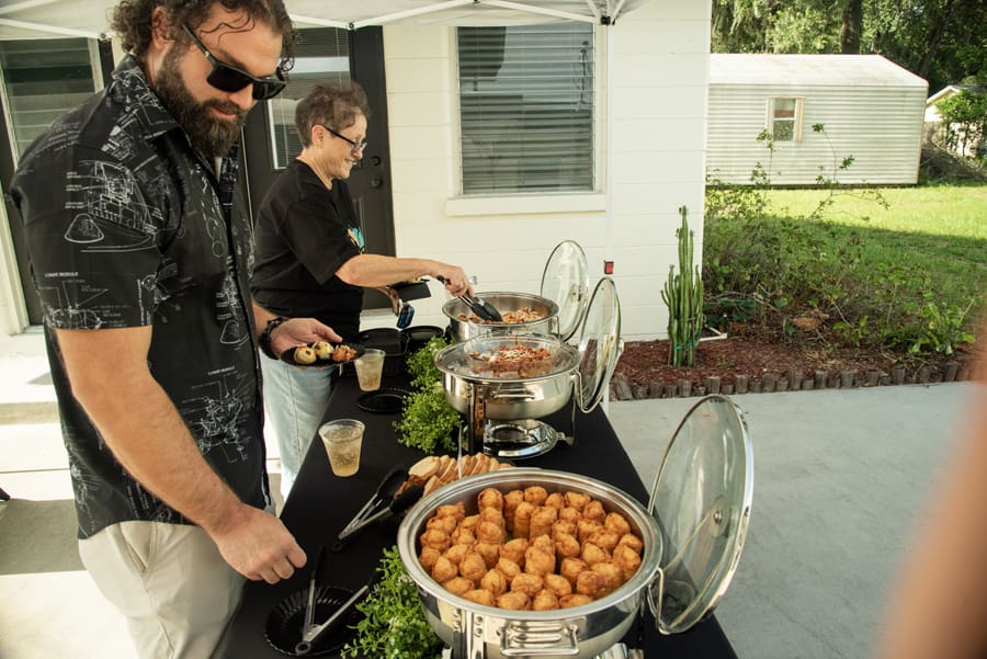 Jeremy Grogan and Karen Riscinto_