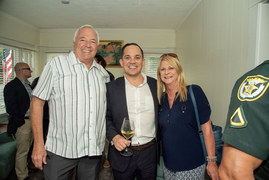 Matt Tutton, Anthony Sabatini and Cheri English_