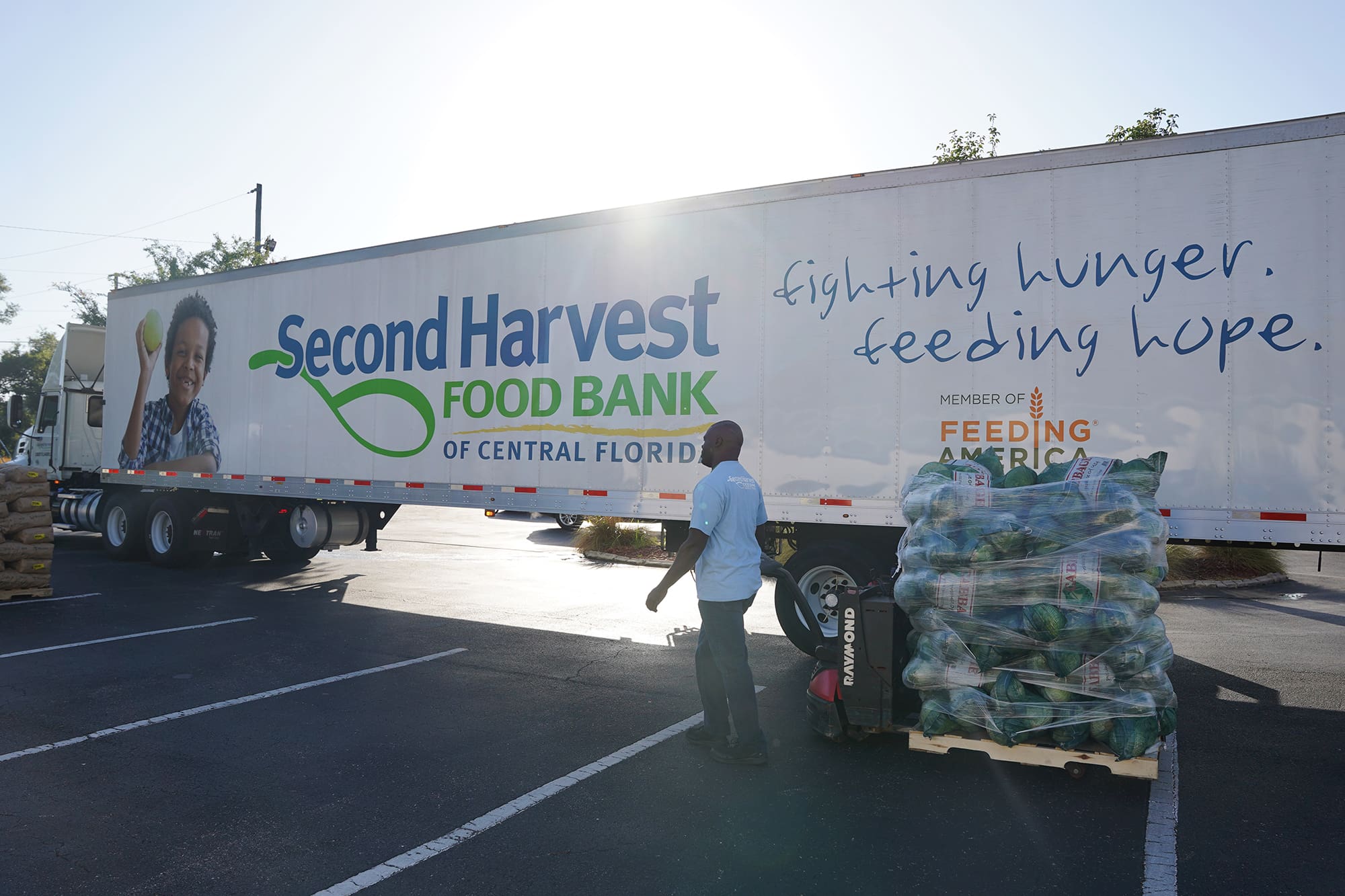 Second Harvest Semi Truck