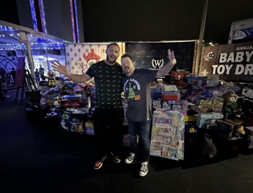 Big Turnout at Citrus Tower Helps Boost Baby DJ Toy Drive