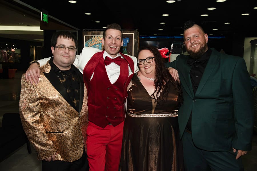 John and Greg Tuminaro and Janelle and Mark Hubert_