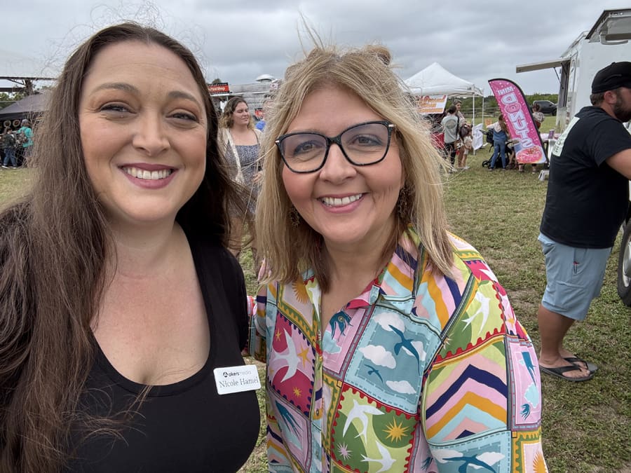 Nicole Hamel and Roxanne Brown_