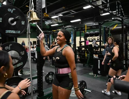 Bella Santiago Turns Uncertain Beginnings into Leadership as Girls Weightlifting Co-Captain