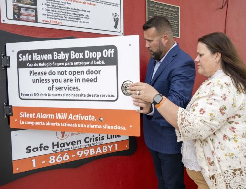 Leesburg Installs First Lake County Safe Haven Baby Box