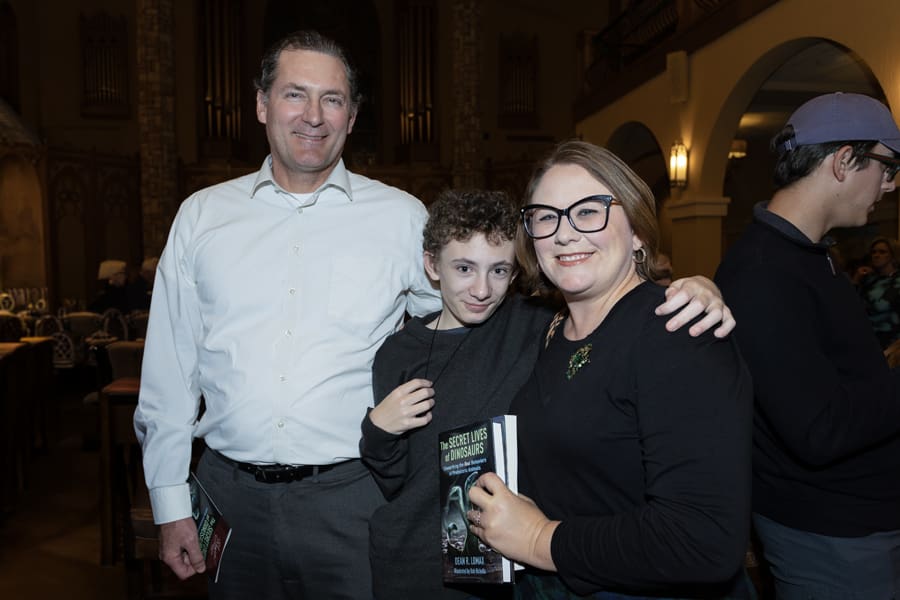 Joe, Kinstin and Sam Church_