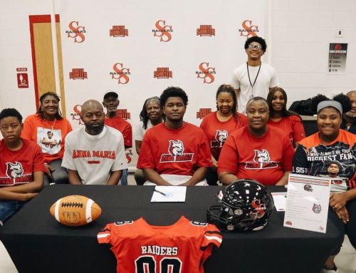 South Sumter Senior James Laskey Jr. Signs with Ave Maria University Football 