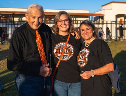 Community Packs Stands for Leesburg High Centennial Football Game